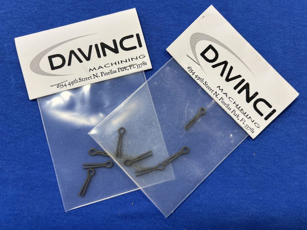 Cotter Pin Kit (5) DAVINCI MACHINING, Tampa Bay Area Florida